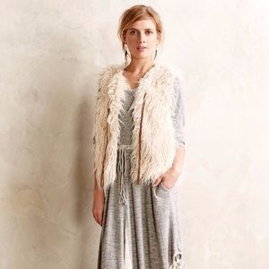 Anthropologie Hei Hei faux fur vest xs *Sale*